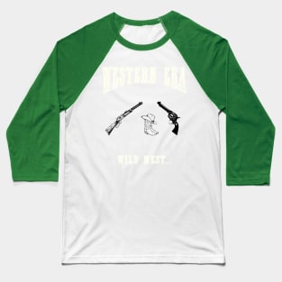 Western Era - Wild West Baseball T-Shirt